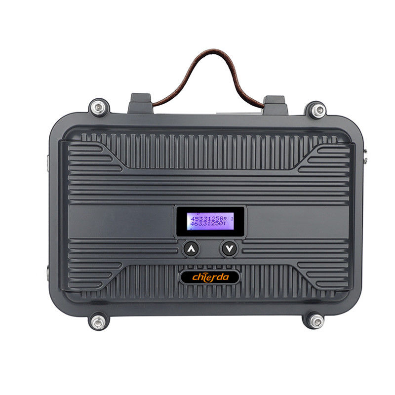 Radio de automóviles marinos Full Duplex Repetidor de radio bidireccional LCD Mini UHF o VHF 10W Personalizable