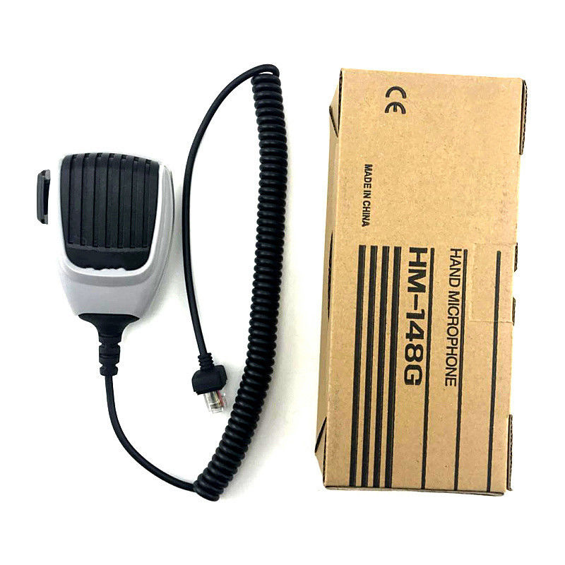 95g Walkie Talkie Mic HM-118N Radio de coche Altavoz remoto Micrófono para 1COM HM-148G
