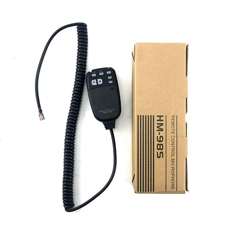 1COM HM98S Micrófono de radio por cable bidireccional con tipo walkie-talkie estilo terminal GMRS