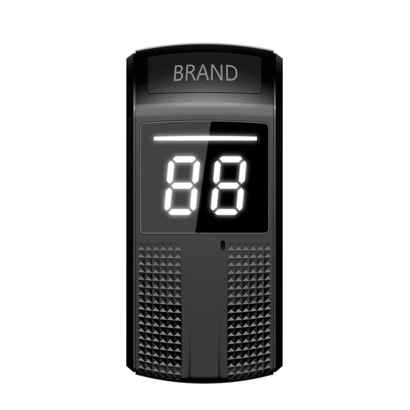 Mini Walkie Talkie de largo alcance para hoteles y restaurantes ET800 clip de cuello recargable