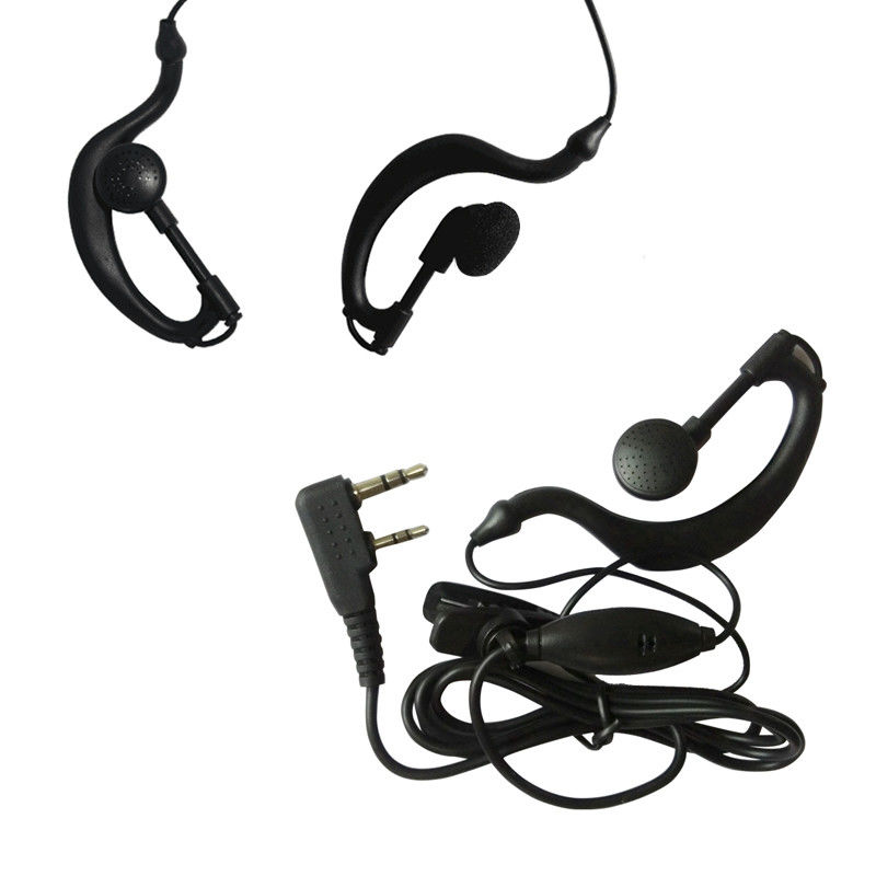 Audífonos con cable de 3,5 mm asequibles para radio Walkie Talkie de dos vías sin botón de control