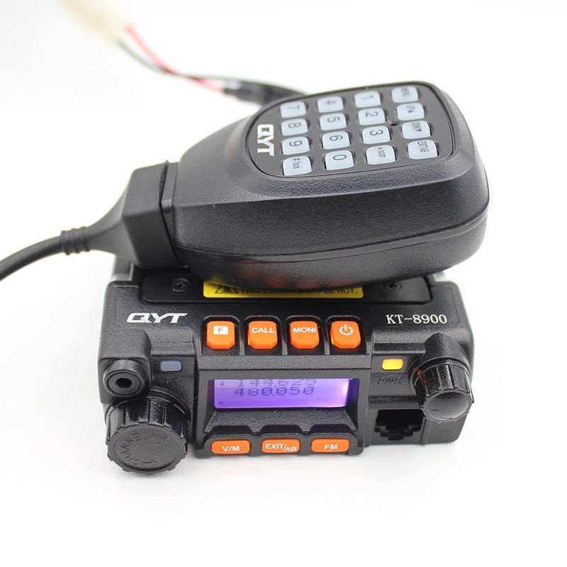 25W Mini Radio móvil para automóviles QYT KT-8900 Talkie Walkie 20km alcance 2 Way Radio Largo alcance