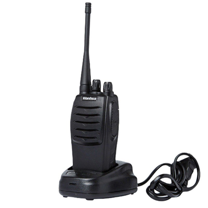 Radio portátil profesional de dos vías con scrambler de voz y diseño ligero