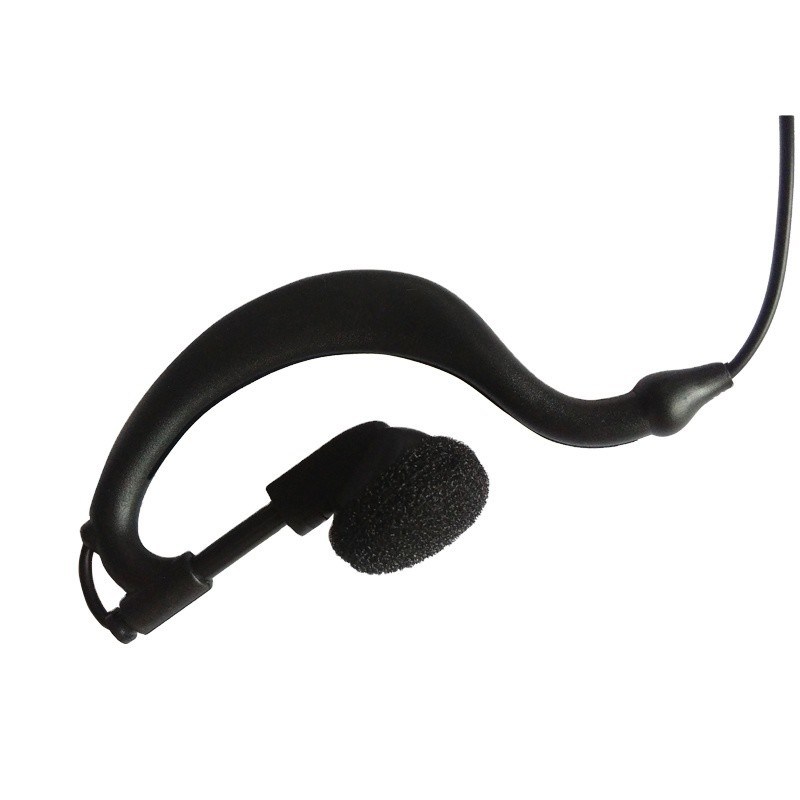 Comunicación WKTK con cable Chipset Earbud Headset en el oído para radio Walkie Talkie Two Way