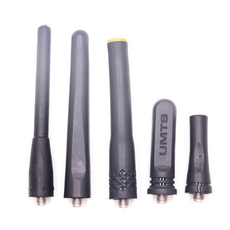 Antena de goma de 2w UHF VHF Fm Walkie Talkie para comunicaciones de larga distancia
