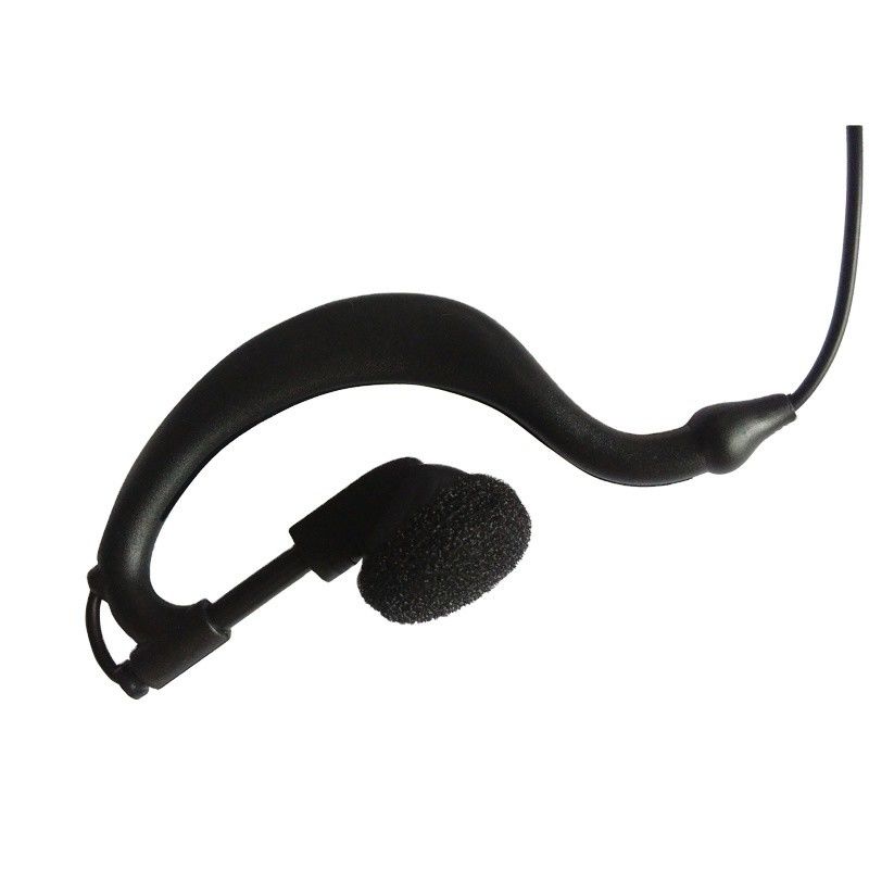 G forma de gancho para las orejas auriculares manos libres en línea Ptt auriculares para la comunicación Walkie Talkie