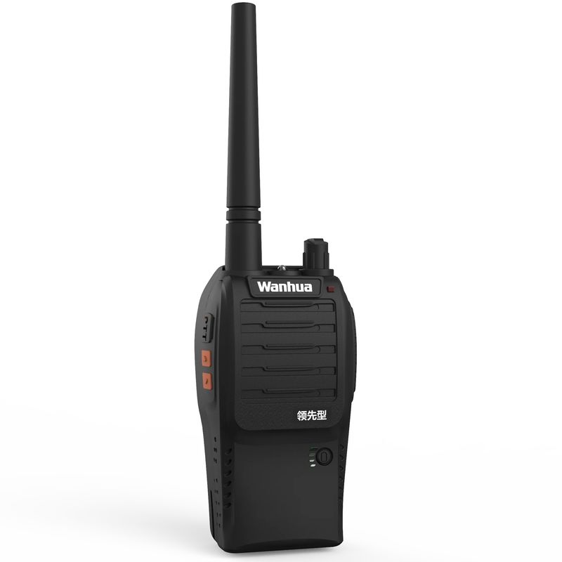 Wanhua S6 Black 4G POC Walkie Talkie con batería Li-ion de 3,7 V y banda doble UHF / VHF