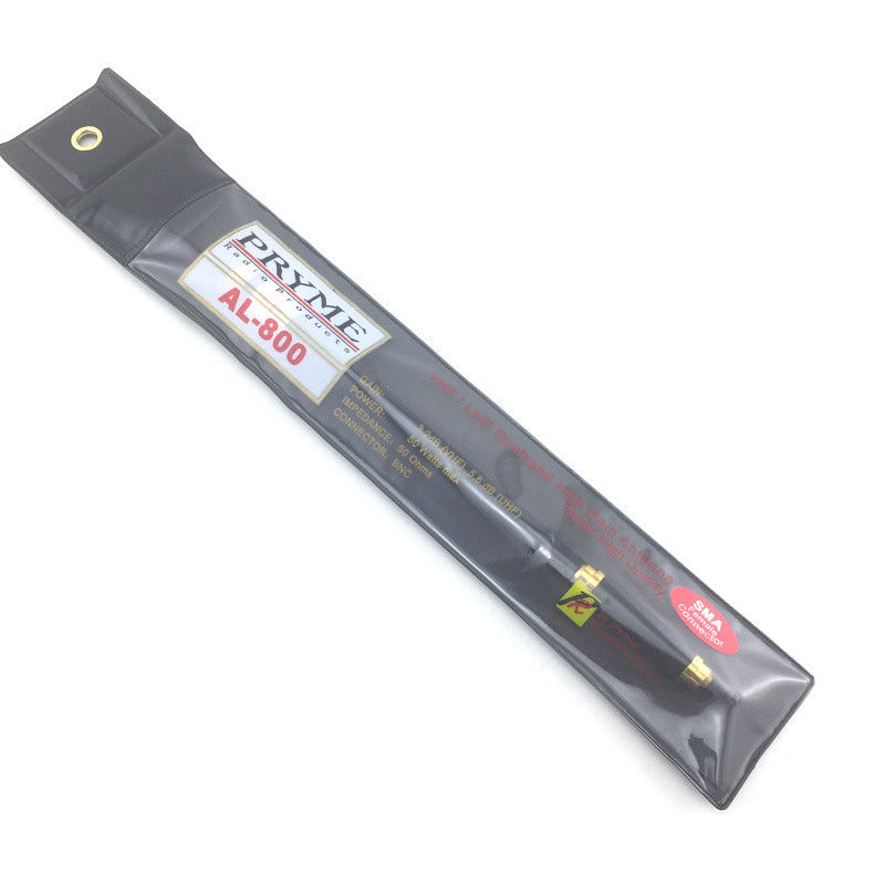 Rango de frecuencia 136-174/403-527MHZ Telescópica Walkie Talkie Antena para radio de dos vías