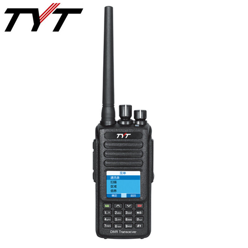 TYT MD-UV390 IP67 impermeable DMR TDMA de banda doble Walkie Talkies Radio móvil digital