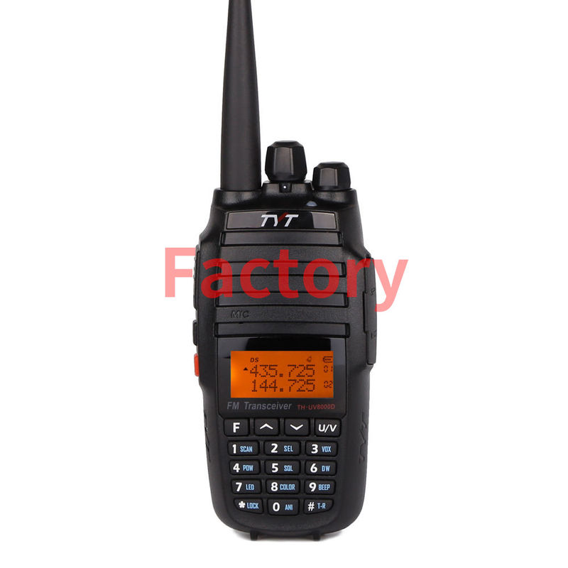 10W de banda doble FM SDR Radio TYT 8000D DMR UV-8000D para 5-10km de radio Walkie Talkie