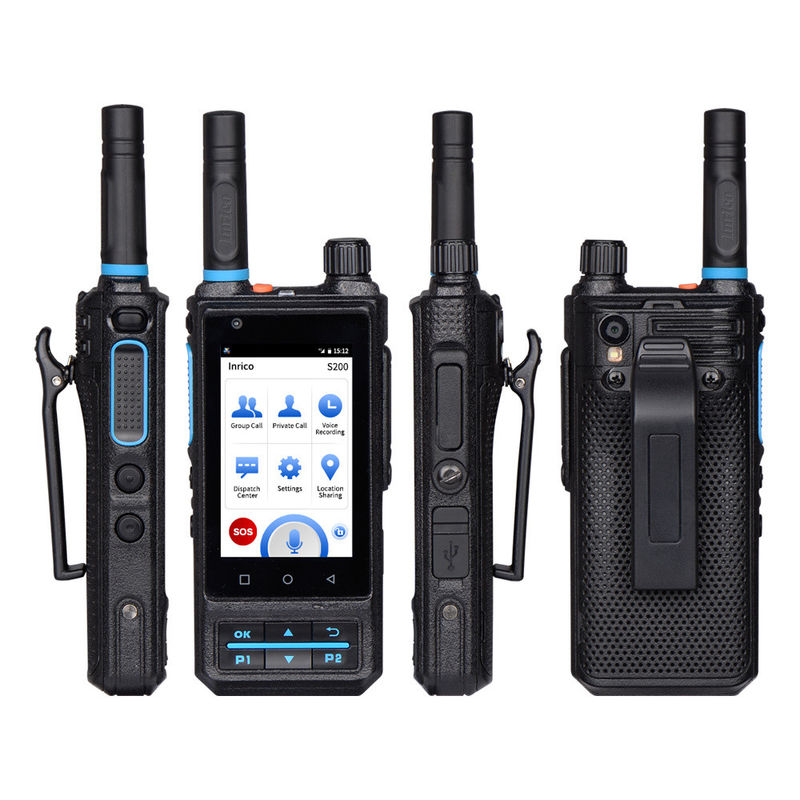 S200 4G LTE 3,1 pulgadas Smartphone con ZELLO Real-PTT 4000mAh Walkie Talkie teléfono móvil