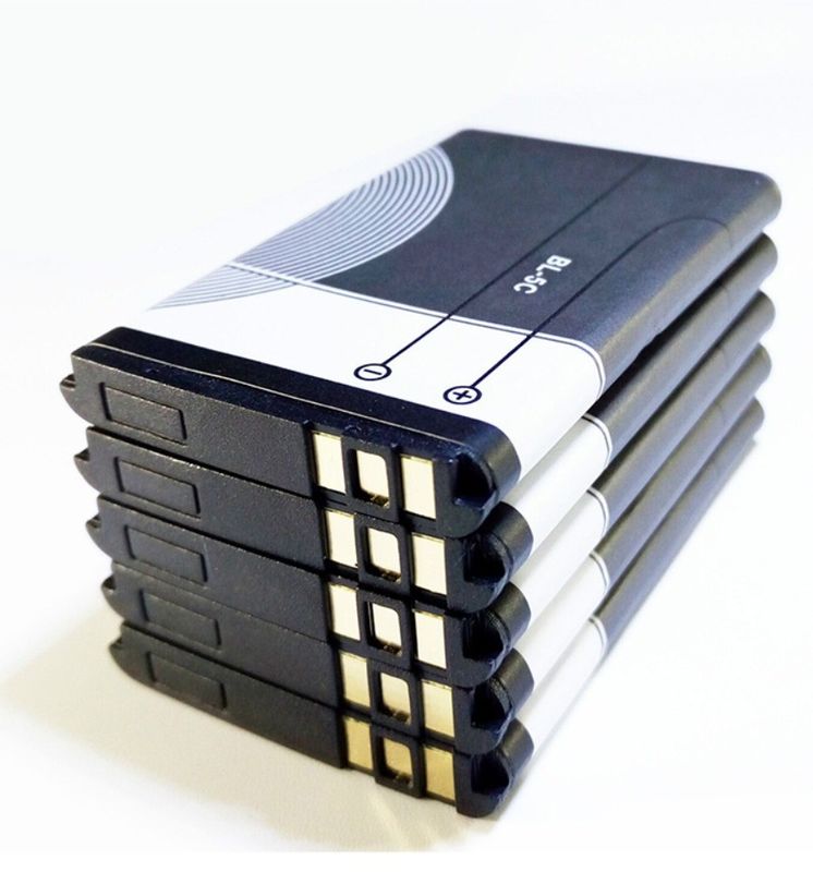 Batería de litio de reemplazo de larga duración BL5C 4C 1200mAh para baterías de litio Nokia BL-5C