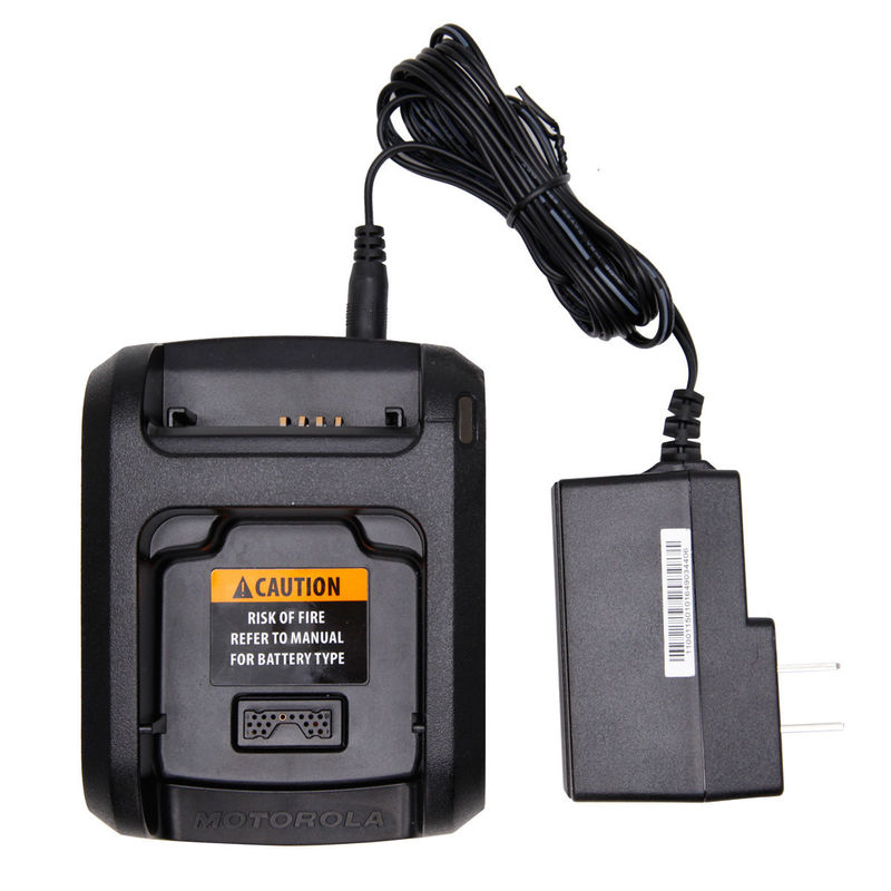 Cargador de batería Walkie Talkie Negro para radios de dos vías MTP3150 MTP3250 MTP3100 MTP3200