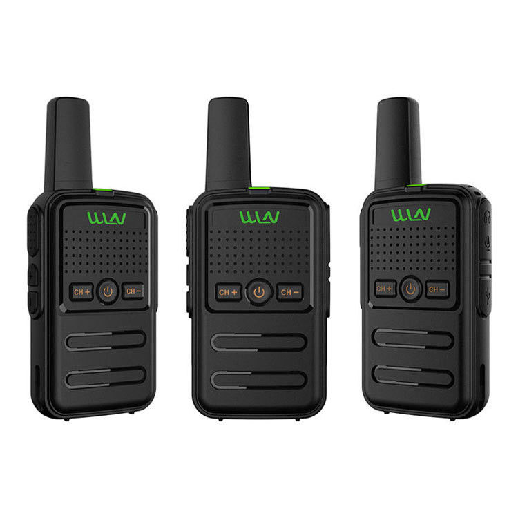 WLN KD-C56B Certificado por la FCC 2W UHF Mini Tamaño portátil de dos vías Radio Walkie Talkie