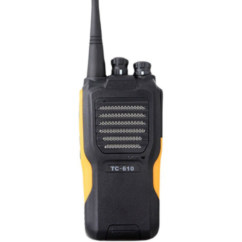 16 Canal 5W Walkie-Talkie de alta potencia para comunicación remota TC-610 TC610 UHF VHF