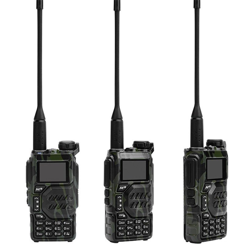 5W Quansheng UV-K5 Walkie Talkie Radio de dos vías con cargador USB-C Tipo de frecuencia VHF UHF