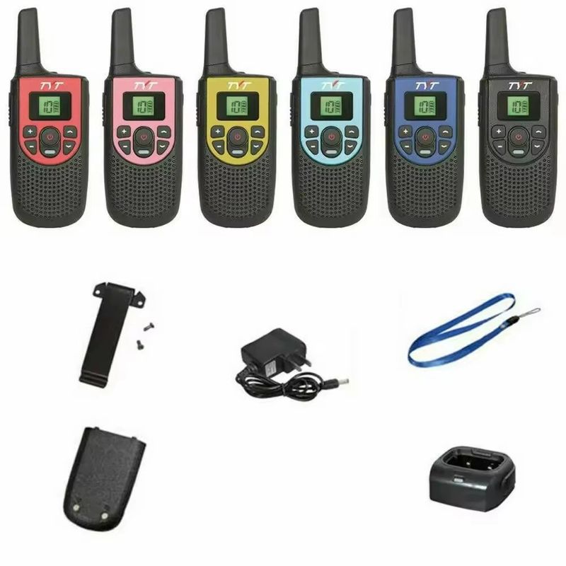 Productos en 2024 Cargador de Walkie Talkie PMR446 Radio con 8 Watt de Potencia de Salida 110*55*32mm