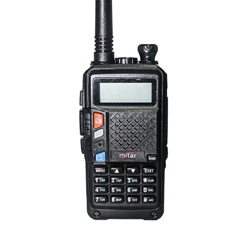 Mstar M-3dmr portátil de doble frecuencia de doble guardia FM Walkie Talkie para radio profesional