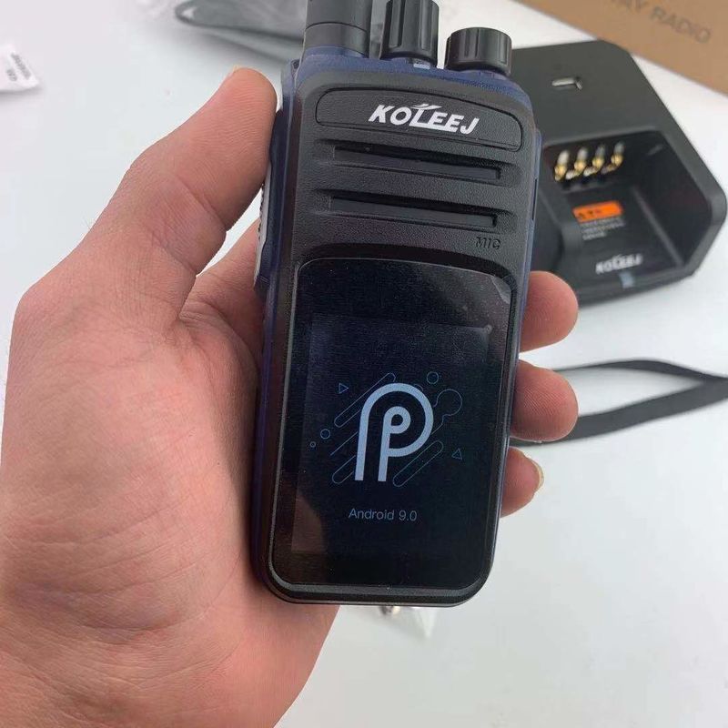 1800 mAh Capacidad de batería Walkie Talkie Android 9.0 N58 con 4G de largo alcance y GPS