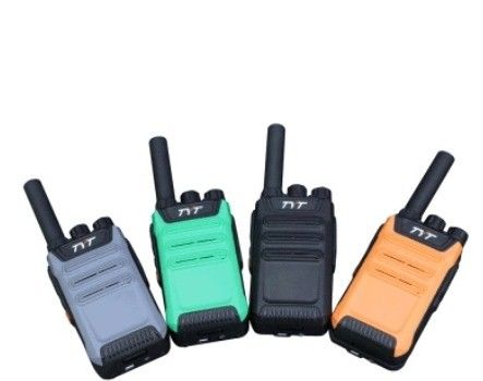 1W/4W de potencia de salida Black Tyt Tc-568 Walkie-Talkie analógico para comunicación compacta