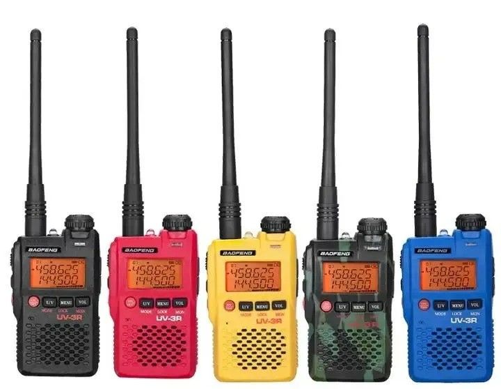 Tipo de terminal portátil Baofeng UV3r Radio Walkie-Talkie con tipo de frecuencia VHF UHF
