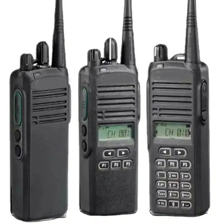 122 X 55 X 35.5 mm Radio portátil bidireccional VHF / UHF Intercom con batería de litio incluida