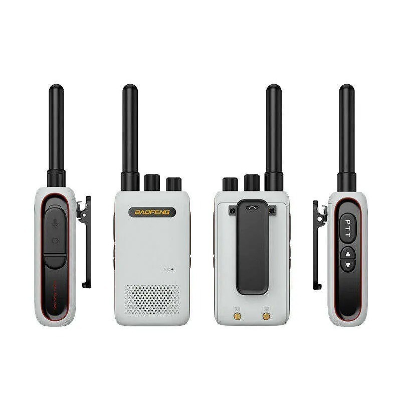 Baofeng Bf-358 Mini Dual Band móvil portátil UHF Recargable Walkie Talkies para niños en 2024