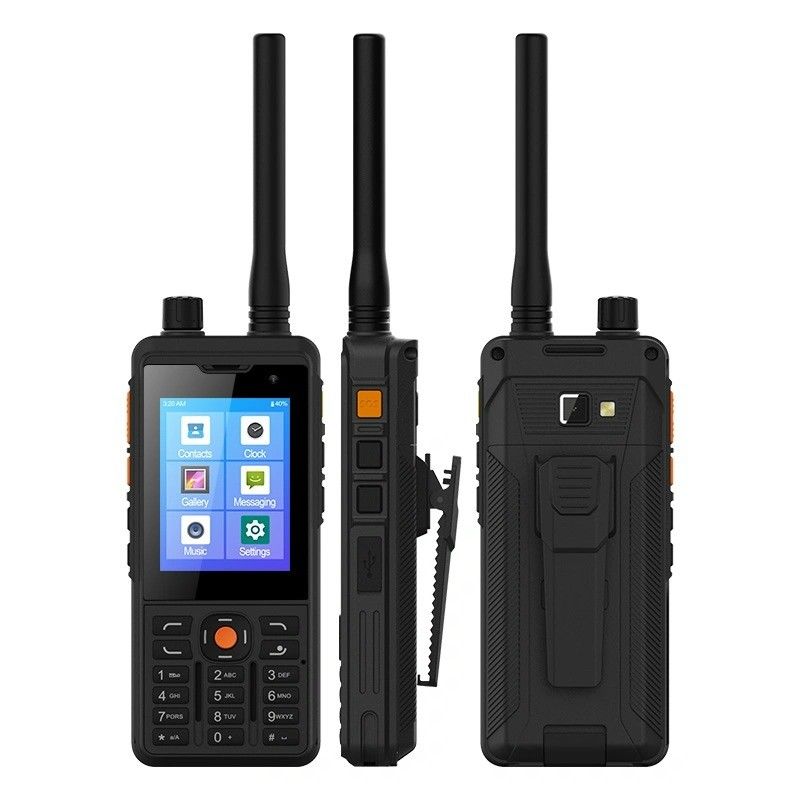 Radio de intercomunicación inteligente 4G recta con pantalla de 2,8 pulgadas y tipo de frecuencia VHF UHF