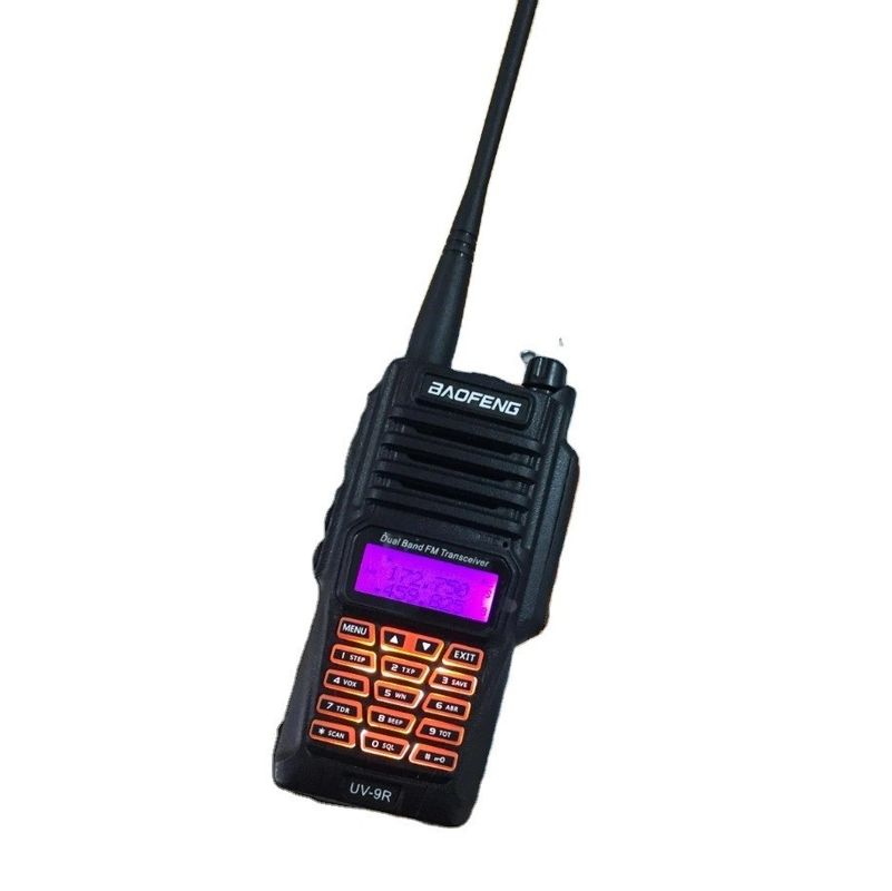 VHF UHF Walkie Talkie de jamón Buques Alta potencia de salida Radio comunicador de largo alcance UV-9r