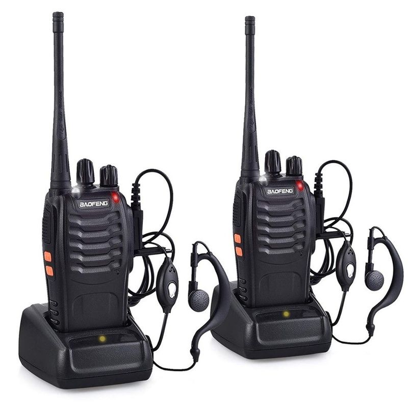 Tipo de terminal portátil UHF Radio Walkie-Talkies Bf-888s Directo para el rango de conversación de 0-10KM