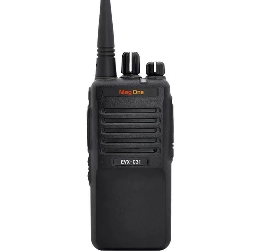 EVX-C31 Intercomunicador portátil digital analógico de doble uso con batería Li-on y otra potencia de salida