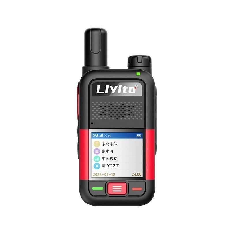 5g Full Netcom Walkie Talkie Mstar T5a con Previsión del Tiempo GPS 128 Canal de Almacenamiento