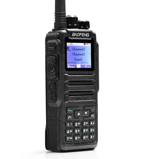 Baofeng DM-1701 5W Radio DMR de banda doble Vhf Radio móvil con canal de almacenamiento de 128CH