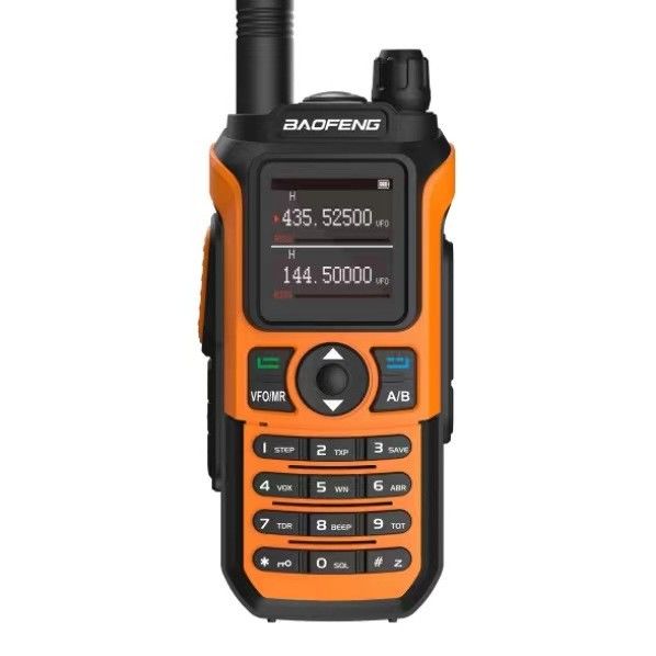 Baofeng UV-21 WalkieTalkie Radio portátil de jamón con tipo C y batería estándar de 1400MAH