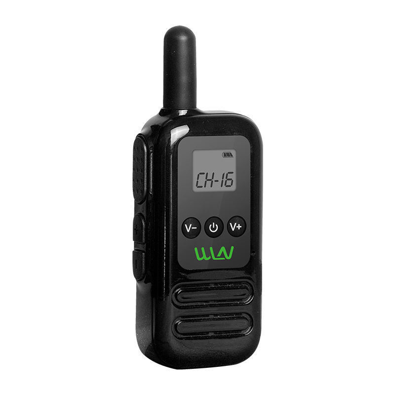 Negro WLN KD-C90 Mini DMR portátil Walkie Talkie Comunicación a larga distancia hecha fácil