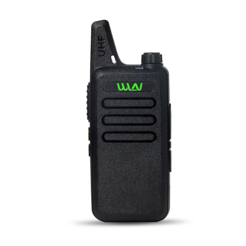 WLN KD-C1 2W/0.5W UHF Mini Walkie Talkie Transceptor portátil 400-480MHZ Blanco en necesidad
