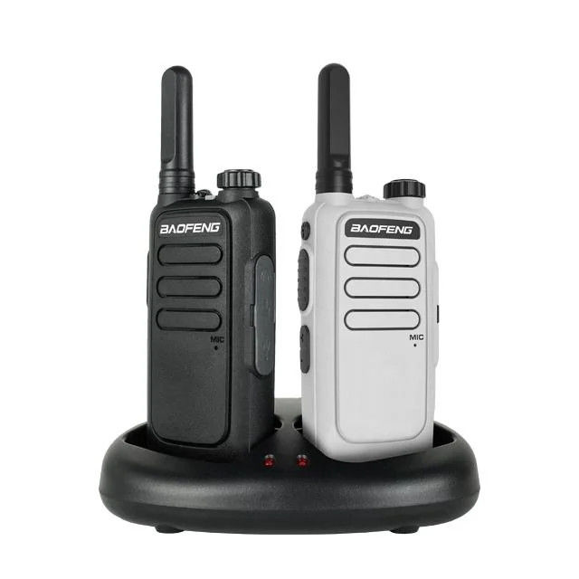 Dual Band Jamón Colorido Walkie Talkie portátil 400-470mhz 16 Canal 3.7v portátil portátil 3-6km