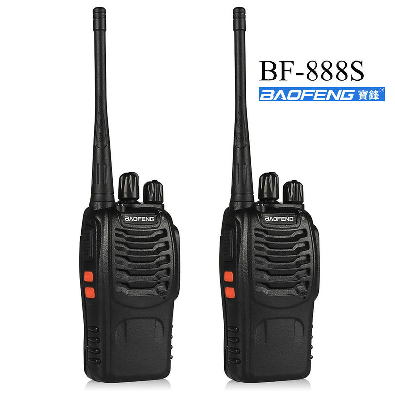 Rango de conversación portátil IP67 Walkie Talkie a prueba de agua Baofeng BF-888S